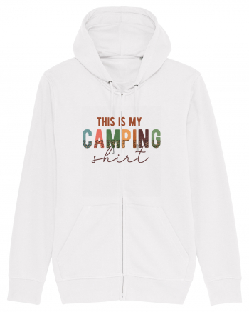 This is my camping shirt White