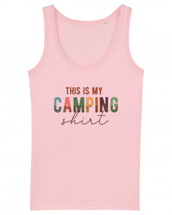 This is my camping shirt Cotton Pink