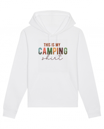 This is my camping shirt White