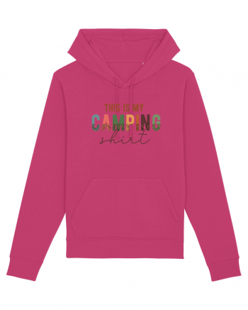 This is my camping shirt Raspberry