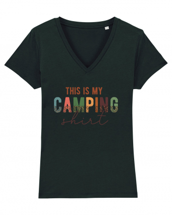 This is my camping shirt Black