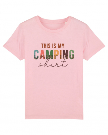 This is my camping shirt Cotton Pink