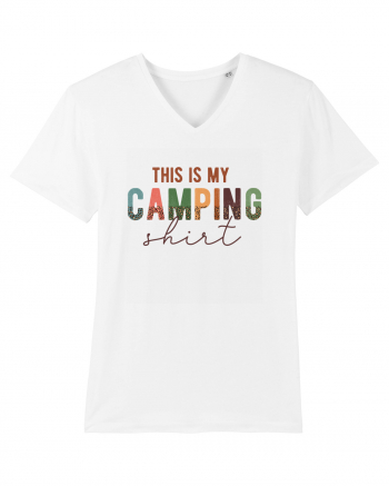 This is my camping shirt White