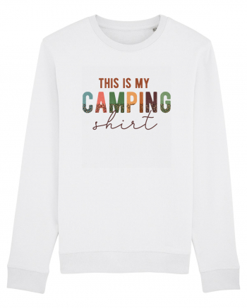 This is my camping shirt White