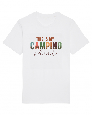 This is my camping shirt White