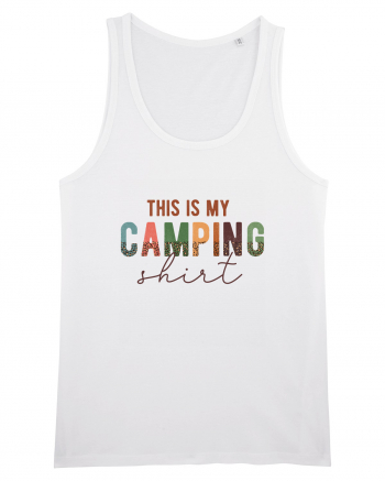 This is my camping shirt White