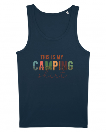 This is my camping shirt Navy