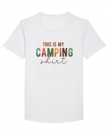 This is my camping shirt White