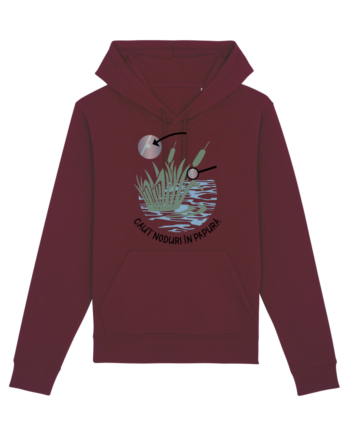 Hanorac Unisex Drummer Burgundy