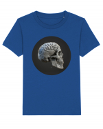 Craniu (cu creier) skullbrain 01 Tricou mânecă scurtă  Copii Mini Creator