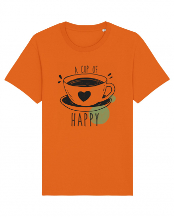 A Cup Of Happy Bright Orange