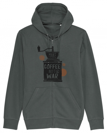 Make Coffee Not War Anthracite