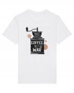 Make Coffee Not War Tricou mânecă scurtă Unisex Rocker