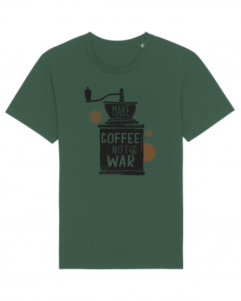 Make Coffee Not War Bottle Green