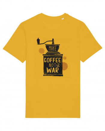 Make Coffee Not War Spectra Yellow