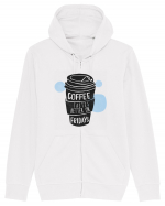 Coffee Tastes Better On Fridays Hanorac cu fermoar Unisex Connector