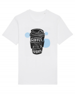 Coffee Tastes Better On Fridays Tricou mânecă scurtă Unisex Rocker