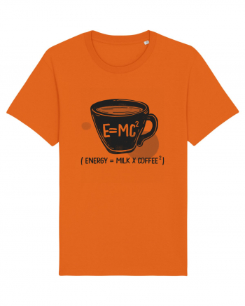 Energy Milk and Coffee Bright Orange