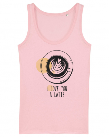 I Love You A Latte Cotton Pink