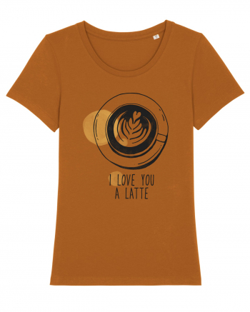 I Love You A Latte Roasted Orange