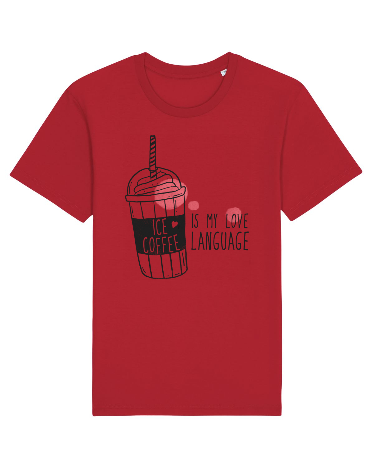 Tricou mânecă scurtă Unisex Rocker Red