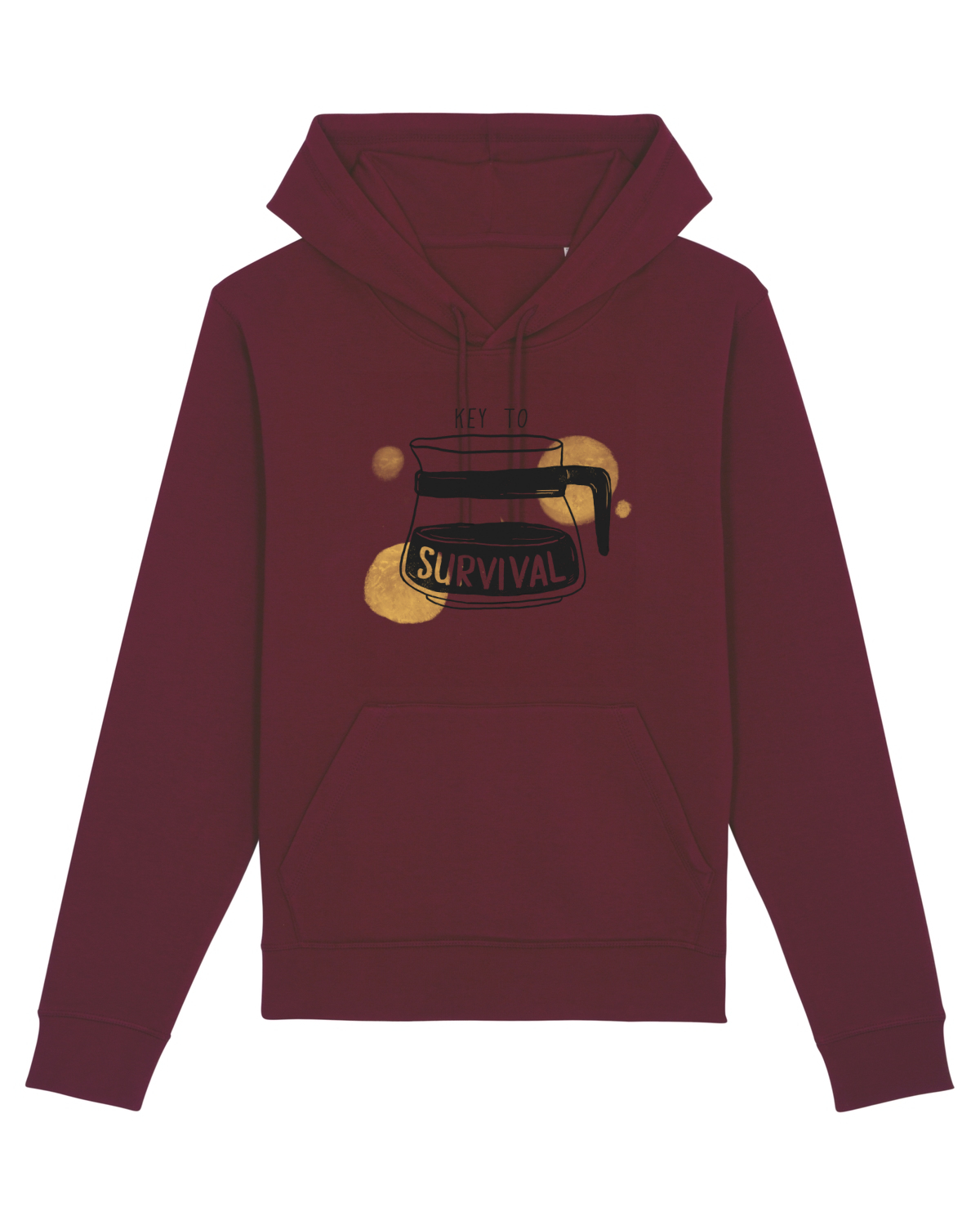 Hanorac Unisex Drummer Burgundy