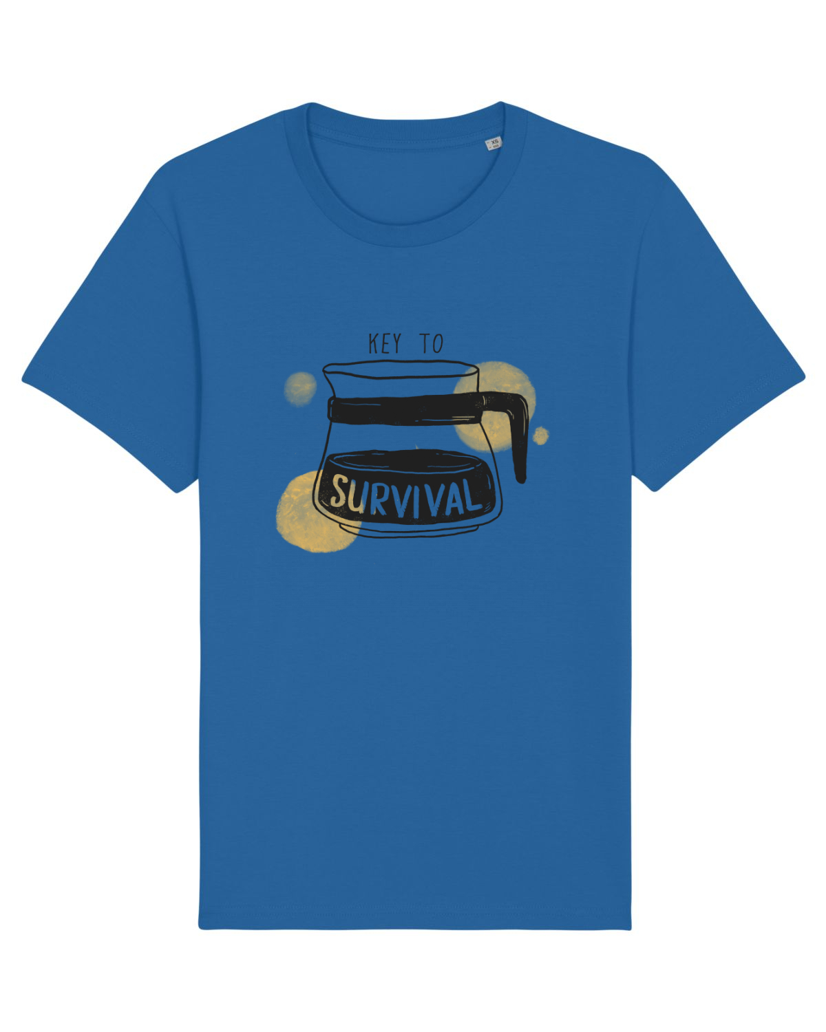Tricou mânecă scurtă Unisex Rocker Royal Blue