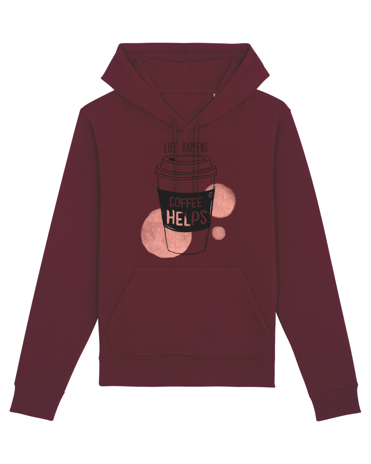 Hanorac Unisex Drummer Burgundy