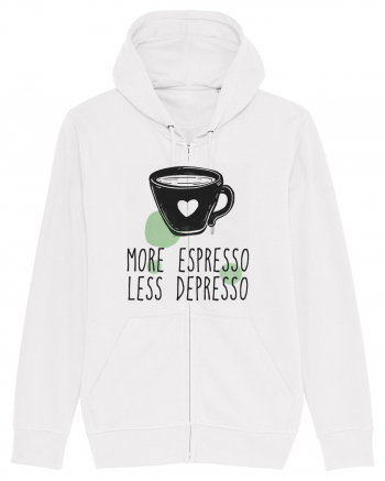 More Espresso Less Depresso White