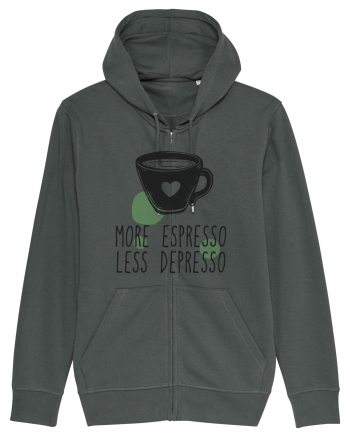 More Espresso Less Depresso Anthracite