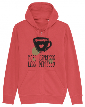 More Espresso Less Depresso Carmine Red