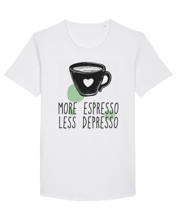 More Espresso Less Depresso White