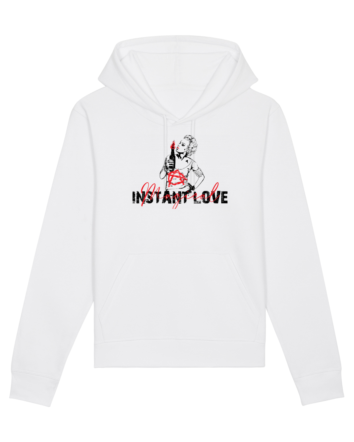 Hanorac Unisex Drummer White