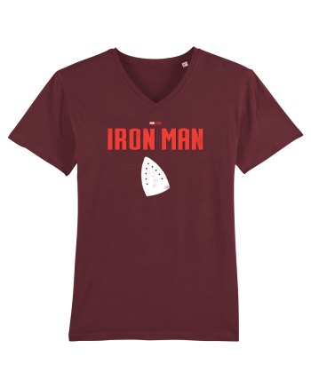 iron man Burgundy