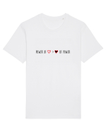 Power of love Tricou mânecă scurtă Unisex Rocker