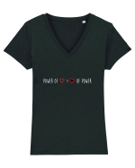 Power of love Tricou mânecă scurtă guler V Damă Evoker