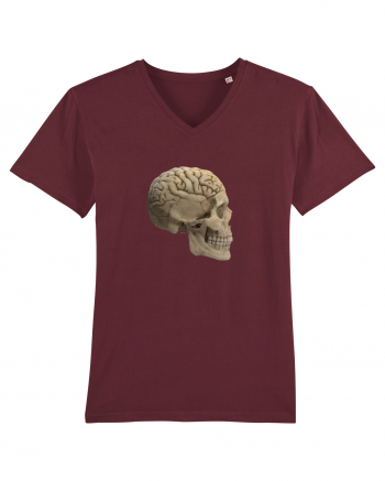 Craniu (cu creier) skullbrain 02 Burgundy