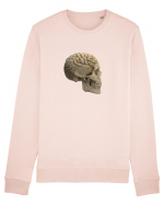 Craniu (cu creier) skullbrain 02 Bluză mânecă lungă Unisex Rise