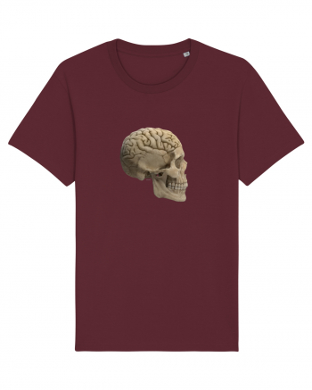 Craniu (cu creier) skullbrain 02 Burgundy