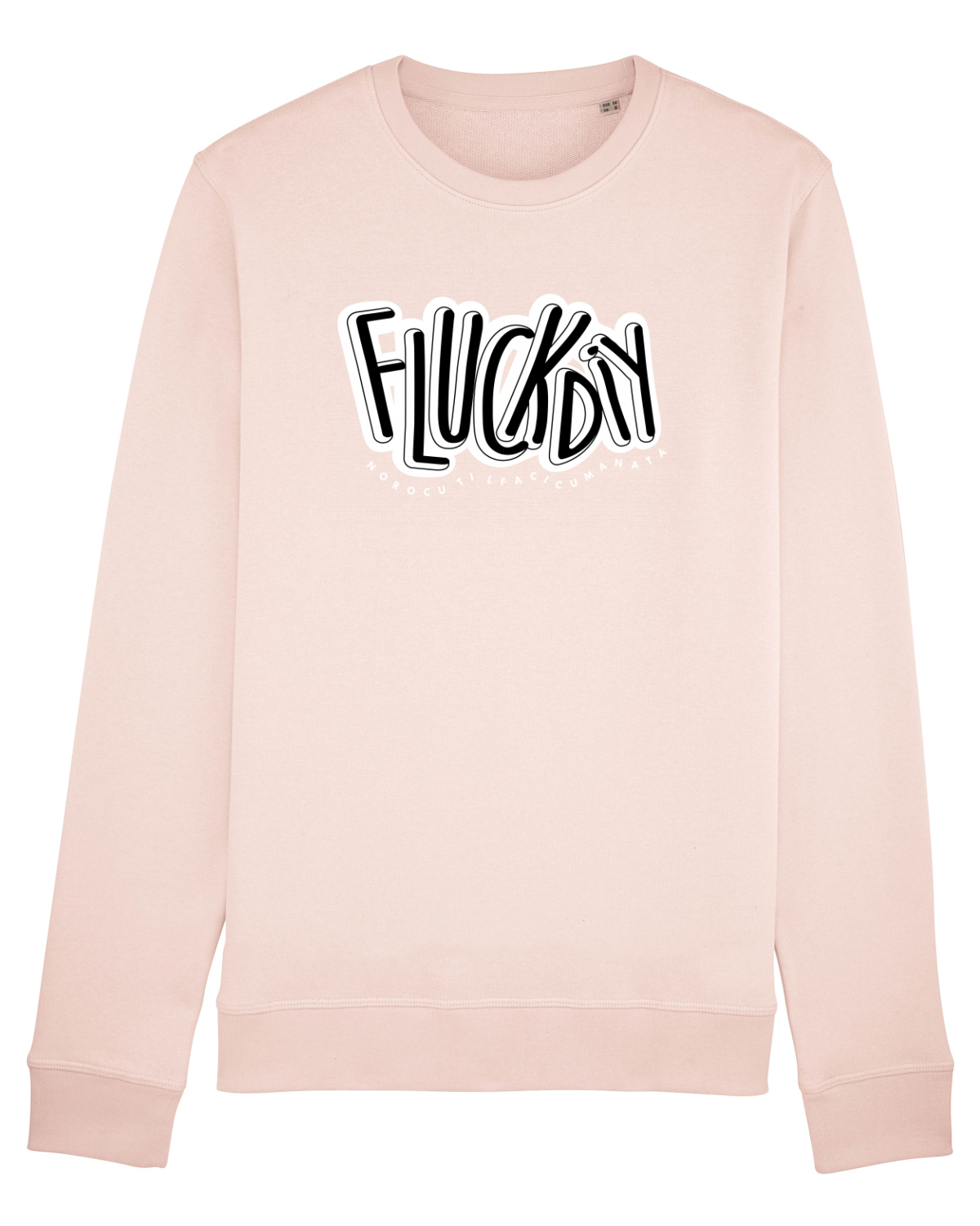 Bluză mânecă lungă Unisex Rise Candy Pink