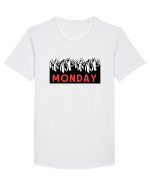 Monday Tricou mânecă scurtă guler larg Bărbat Skater