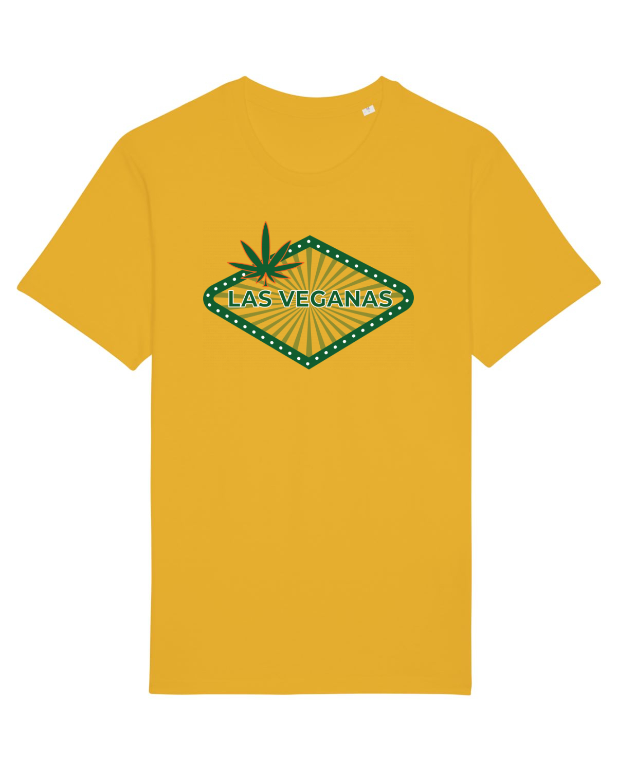 Tricou mânecă scurtă Unisex Rocker Spectra Yellow