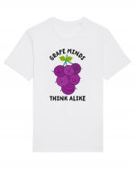 Grape Minds Think Alike Tricou mânecă scurtă Unisex Rocker