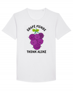 Grape Minds Think Alike Tricou mânecă scurtă guler larg Bărbat Skater