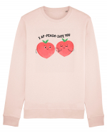 I Ap-Peach-iate You Bluză mânecă lungă Unisex Rise