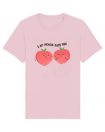 I Ap-Peach-iate You Cotton Pink