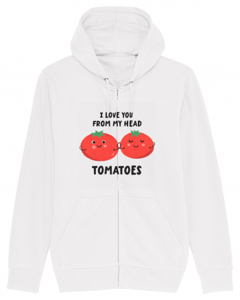 I Love You From My Head Tomatoes White