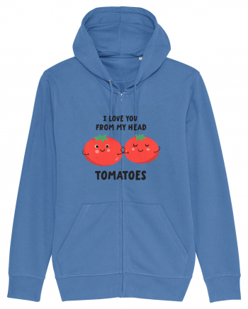 I Love You From My Head Tomatoes Bright Blue