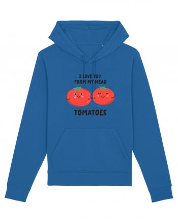 I Love You From My Head Tomatoes Royal Blue