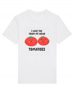 I Love You From My Head Tomatoes Tricou mânecă scurtă Unisex Rocker